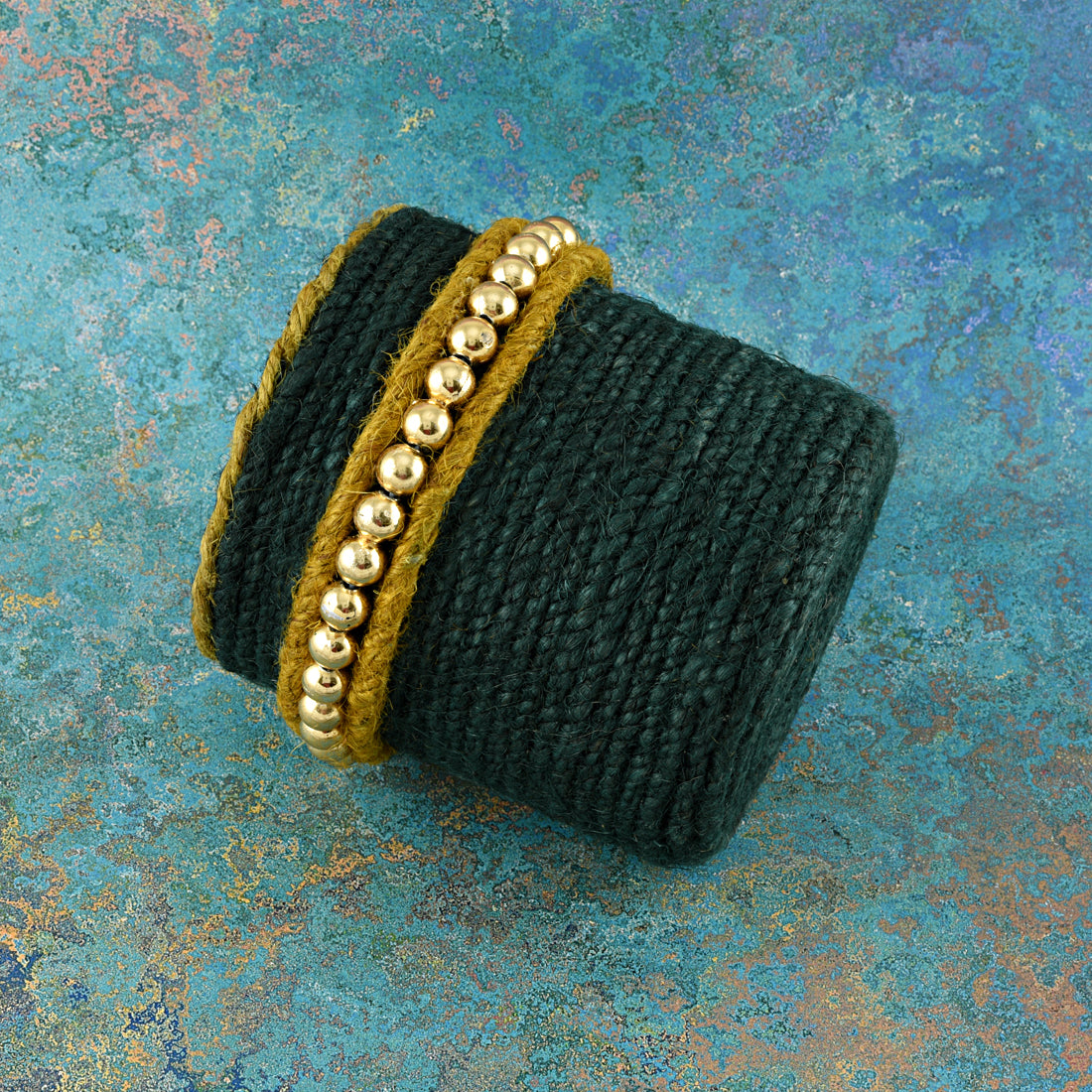 Jute Pen stand/desk Organizer/pen holder