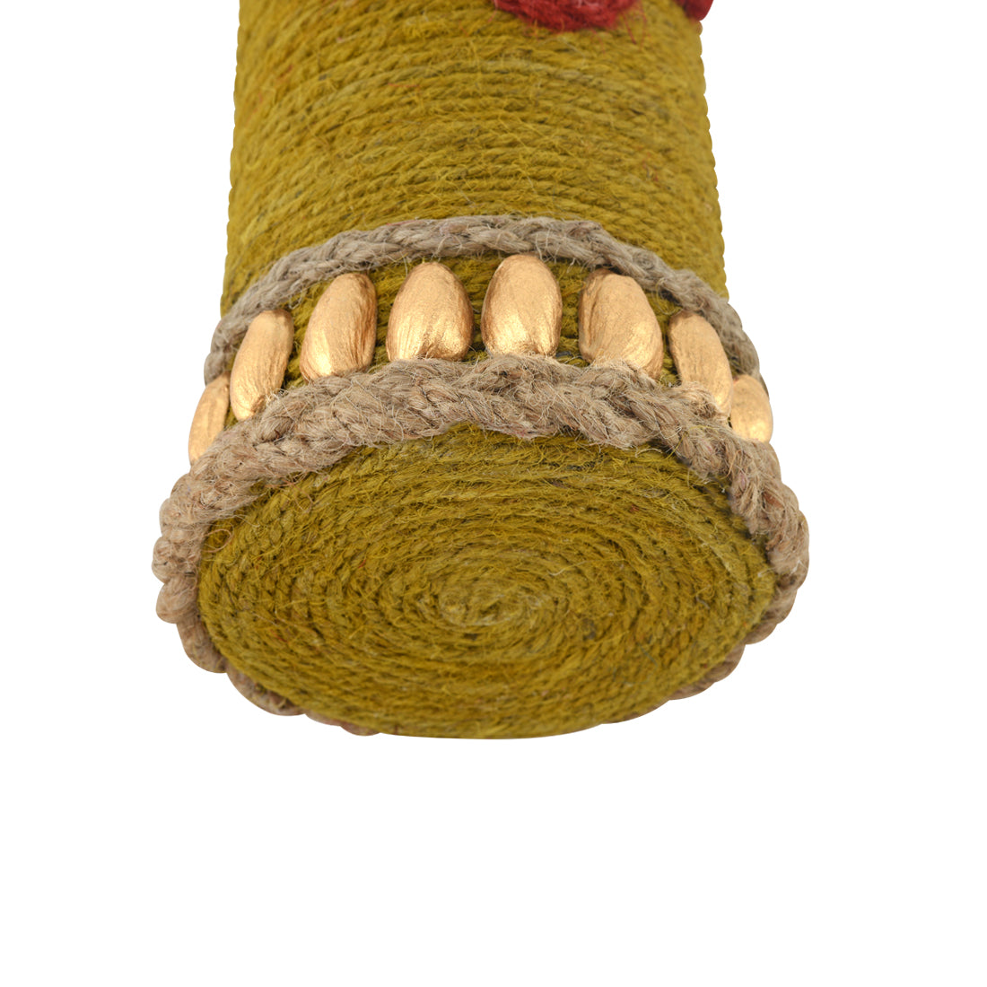 Vases for home décor, Jute Floral vase, unique design vase, Jute handcraft vase V0