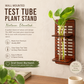 Wall Hanging Wooden Test Tube Planter Set of 2