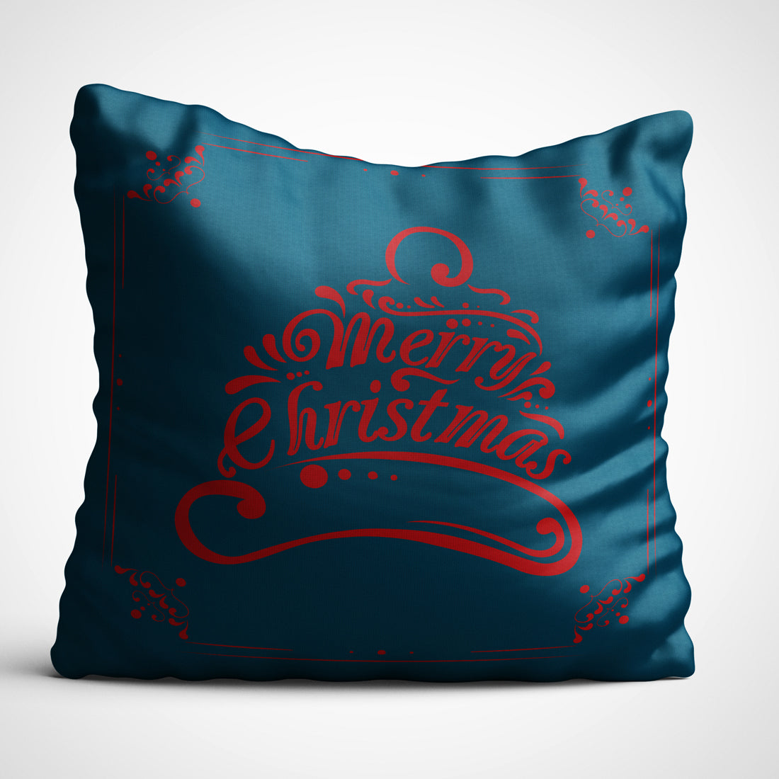 Indiyaza Gift Merry Christmas Printed Cushions 12 x 12