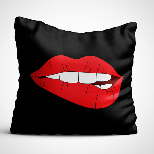 Indiyaza Gift Kiss me Valentine day gift for cushion cover 12x12