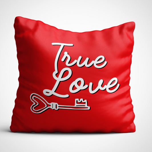 Indiyaza Gift Valentine's day true love gift for cushion cover micro stain 12x12