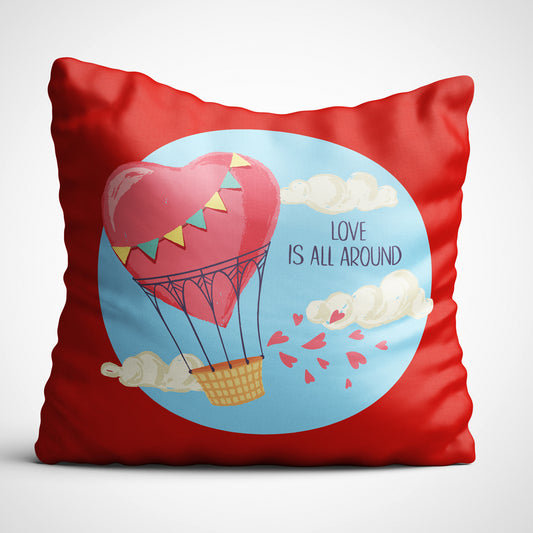 Indiyaza Gift love is All Around micro stain cushions 12x12 with filler