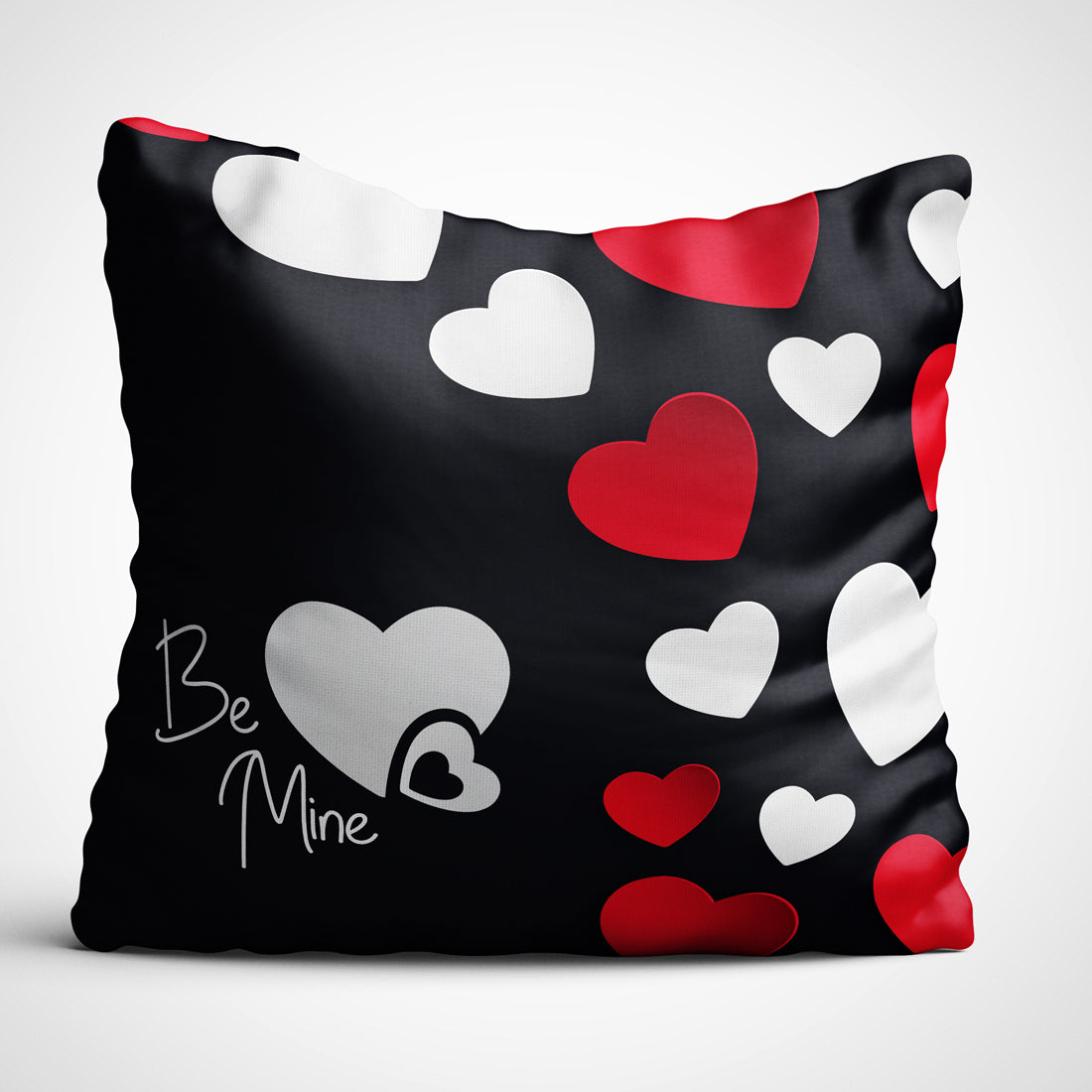 Indiyaza Gift Be mine Valentine's day gift Cushion for 12x12 inch