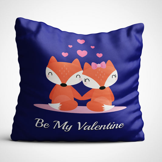 Indiyaza Gift Be my Valentine's day gift for girlfriend boyfriend cushions micro stain 12x12