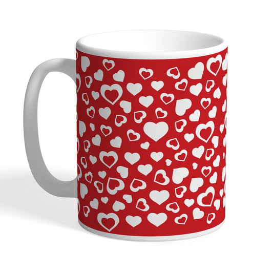 Indiyaza Gift Printed Coffee Mug for Heart 330ml