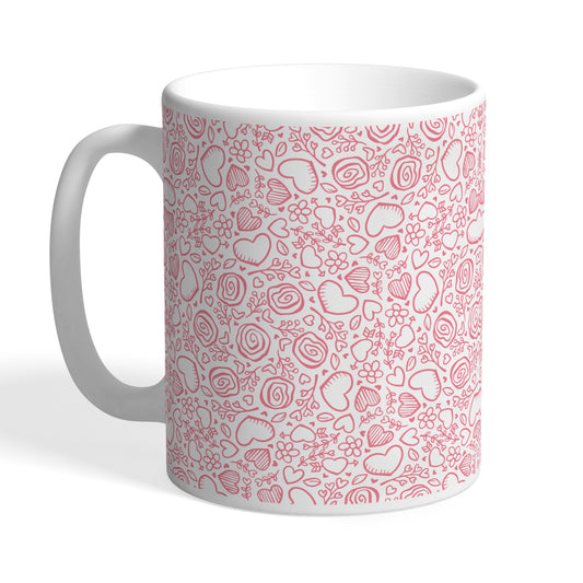 Indiyaza Gift I love Simble Printed 330ml Coffee Mug