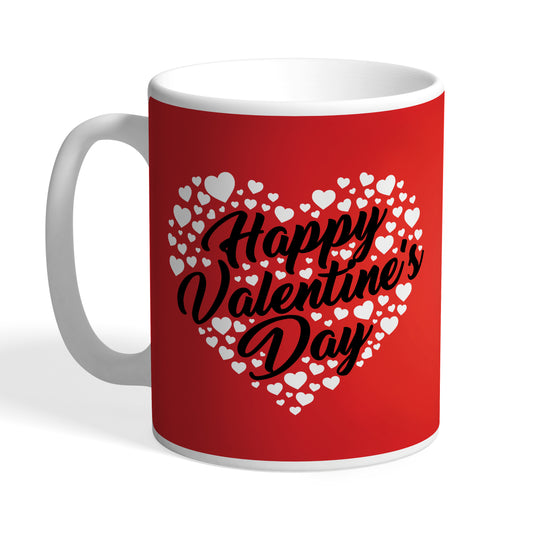 Indiyaza Gift Valentine Gift For Him Her Couple Together Swing Fell In Love Coffee Mug Red