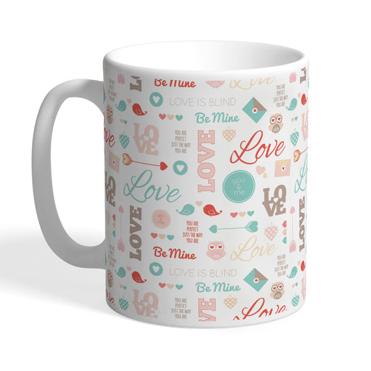 Indiyaza Gift You Are Perfect Just The Way you Are Be Mine Coffee Mug 330ml