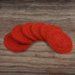 Jute Red Coaster Unique design coaster set, fancy coaster home décor coaster_C6_05