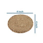 Jute Brown Coaster Unique design coaster set, fancy coaster home décor coaster_C6_14