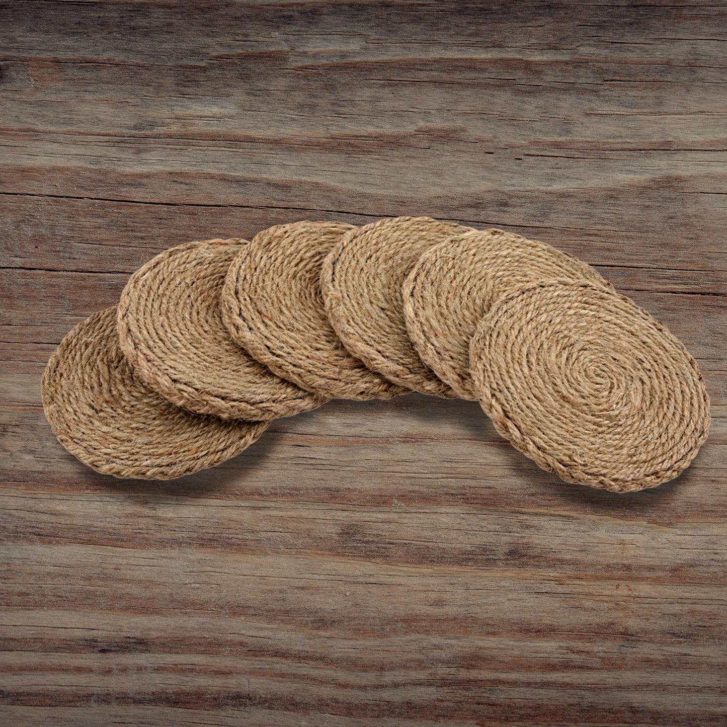 Jute Brown Coaster Unique design coaster set, fancy coaster home décor coaster_C6_14