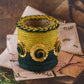 Jute Pen stand/desk Organizer/pen holder