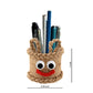 Jute Pen stand/desk Organizer/pen holder