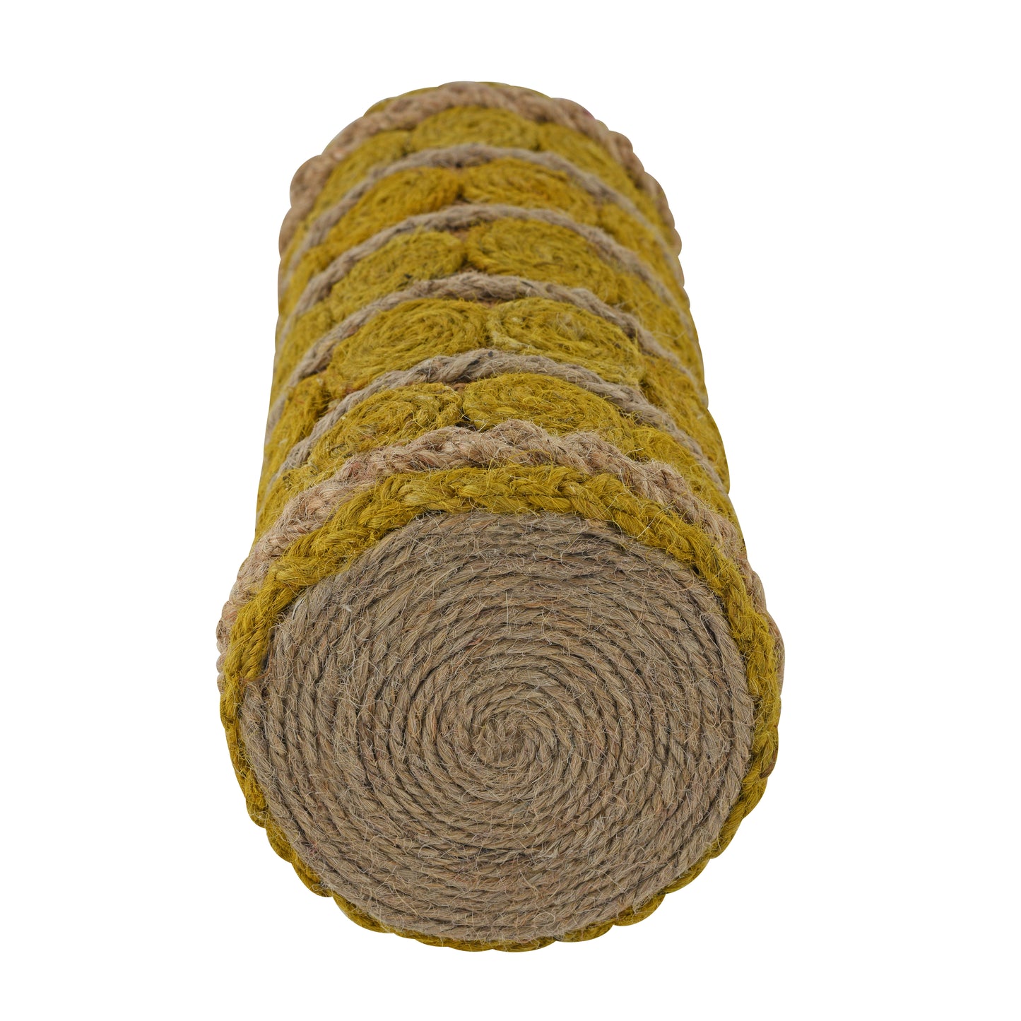 Vases for home décor, Jute Round circle vase, unique design vase, Jute handcraft vase V06