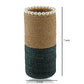 Vases for home décor, Jute Floral vase, unique design vase, Jute handcraft vase V09